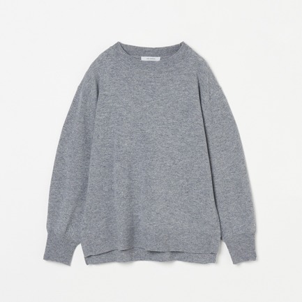 WOOL CASHMERE PULLOVER KNIT 詳細画像 ミディアムグレー 1