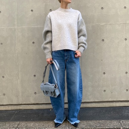 CN MOHAIR SLV KNIT 詳細画像 ミディアムグレー 5