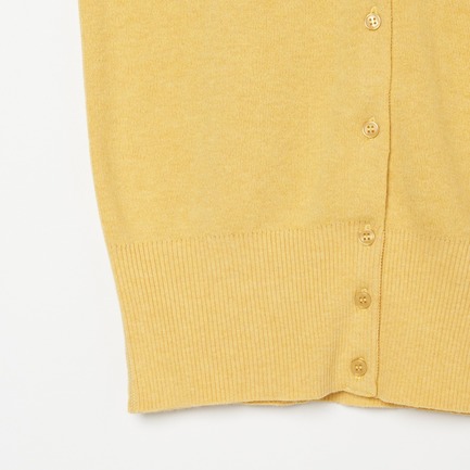 LS CREW CARDIGAN 詳細画像 イエロー 4