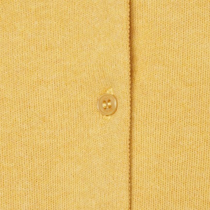 LS CREW CARDIGAN 詳細画像 イエロー 5