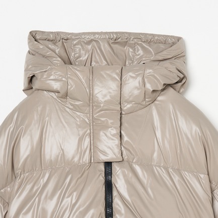 SHORT HOODED DOWN 詳細画像 ベージュ 2