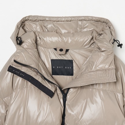 SHORT HOODED DOWN 詳細画像 ベージュ 3