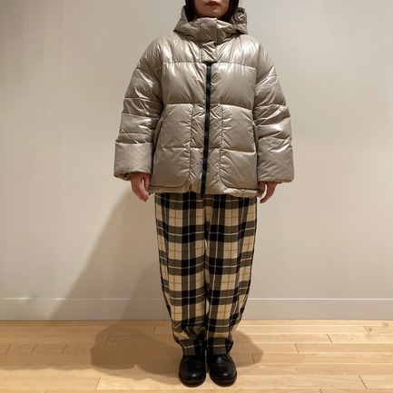 SHORT HOODED DOWN 詳細画像 ベージュ 7