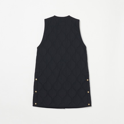 HAWICK  QUILTED LONG VEST 詳細画像 カーキ 1