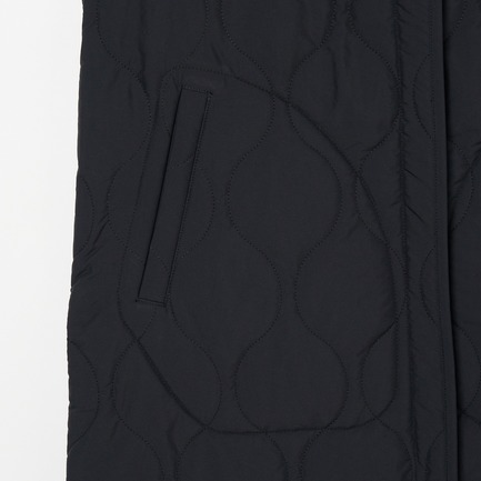 HAWICK  QUILTED LONG VEST 詳細画像 カーキ 6