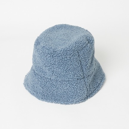 FAUX SHEARLING BUCKET HAT