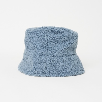 FAUX SHEARLING BUCKET HAT 詳細画像 スカイブルー 1