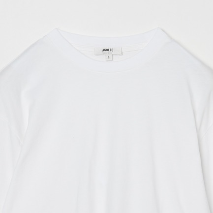 AGOLDE MASON CRPD LS TEE 詳細画像 ホワイト 2