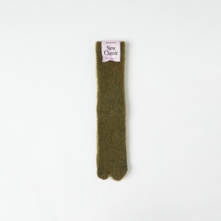 MOHAIR TABI SOCKS 詳細画像 カーキ 1