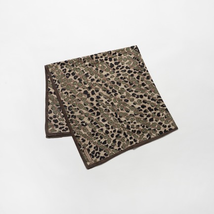 WOOL SILK SQ STOLE 詳細画像 ブラウン 4