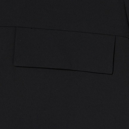 STRETCH DOUBLE CLOTH DESIGN TOP 詳細画像 ブラック 6