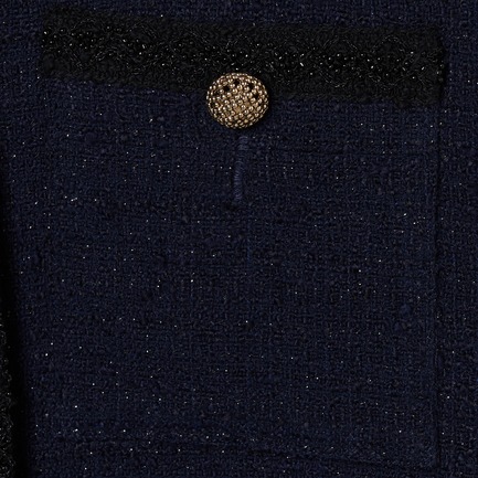 BLADE EDGE BUTCHER TWEED JACKET 詳細画像 ネイビー 5