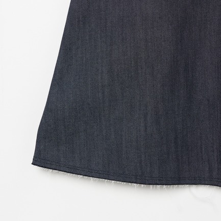 CHANBRAY DENIM FLARE SKIRT 詳細画像 ネイビー 4