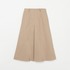 COTTON TWILL FLARE SKIRT 詳細画像