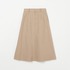 COTTON TWILL FLARE SKIRT 詳細画像