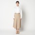 COTTON TWILL FLARE SKIRT 詳細画像