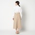 COTTON TWILL FLARE SKIRT 詳細画像