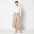 COTTON TWILL FLARE SKIRT 詳細画像