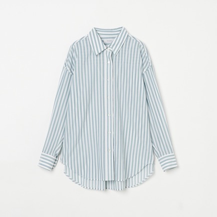 the Editor SHIRT (STRIPE&BROAD) 詳細画像 グリーン 1