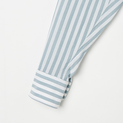 the Editor SHIRT (STRIPE&BROAD) 詳細画像 グリーン 3