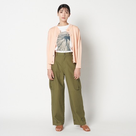 RIP CLOTH CARGO MILITARY PANTs 詳細画像 カーキ 15