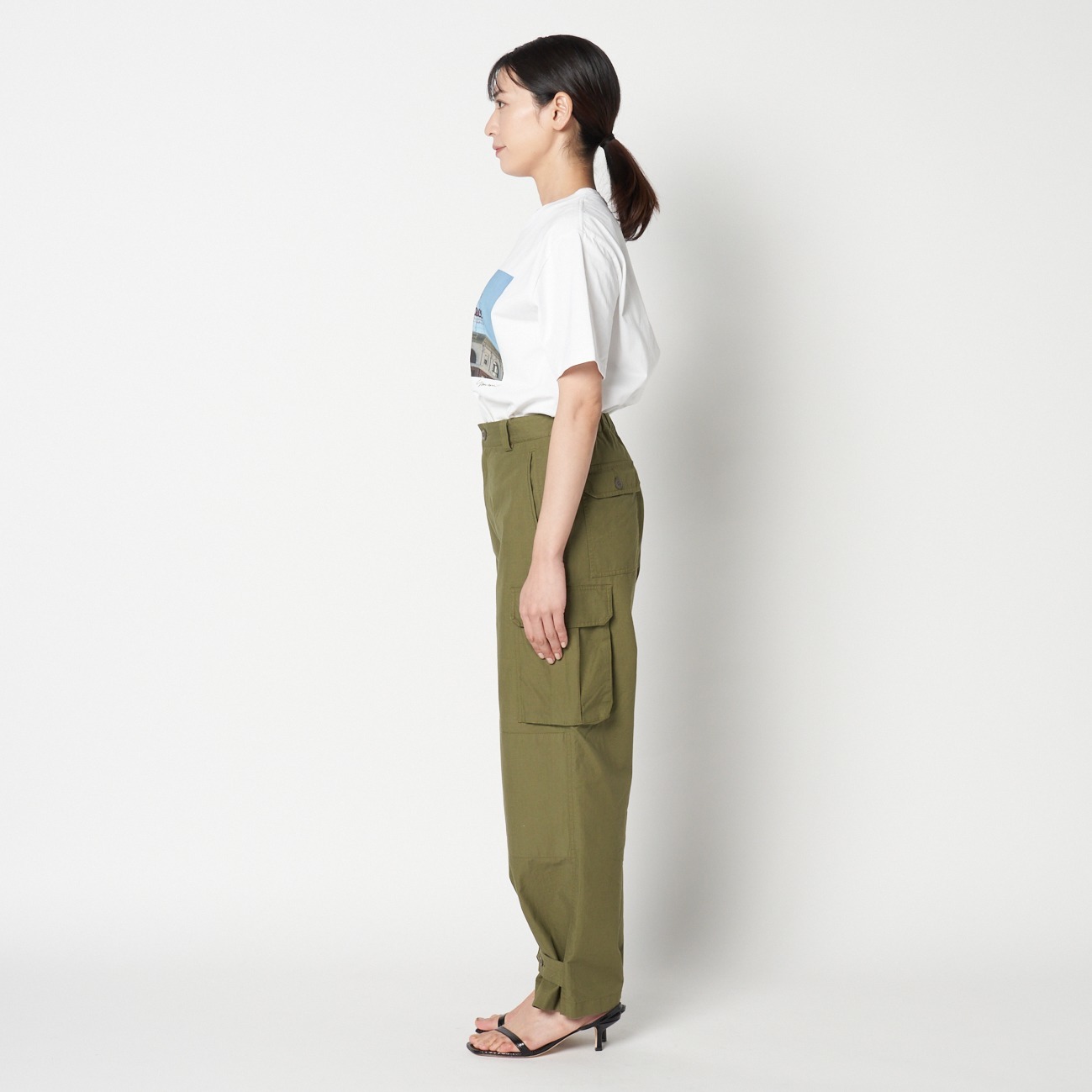 RIP CLOTH CARGO MILITARY PANTs｜HELIOPOLE｜HÉLIOPÔLE（エリオポール