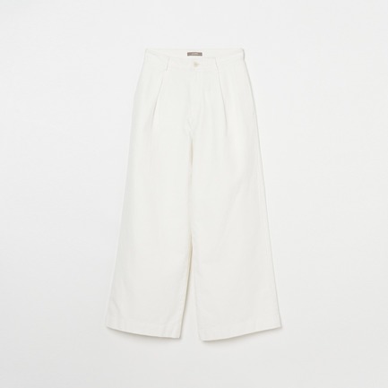 FRENCH SARGE SEMI WIDE PANTs 詳細画像 ホワイト 1