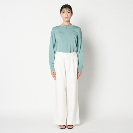 FRENCH SARGE SEMI WIDE PANTs 詳細画像 ホワイト 1