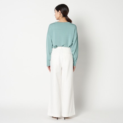 FRENCH SARGE SEMI WIDE PANTs 詳細画像 ホワイト 3
