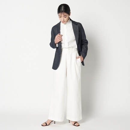 FRENCH SARGE SEMI WIDE PANTs 詳細画像 ホワイト 7