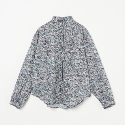 LIBERTY TANALAWN  PRINT FRILL BL