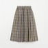 CHANBRAY TAFFETA  FLARE SKIRT 詳細画像