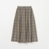 CHANBRAY TAFFETA  FLARE SKIRT 詳細画像