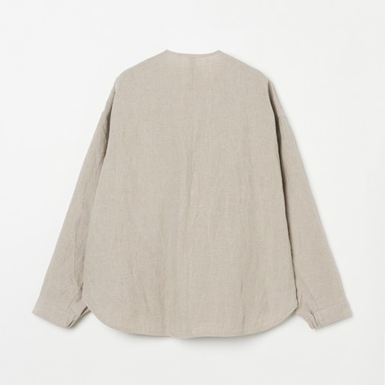 NEW DUNGAREES LINEN NO-COLLAR JK 詳細画像 ベージュ 1