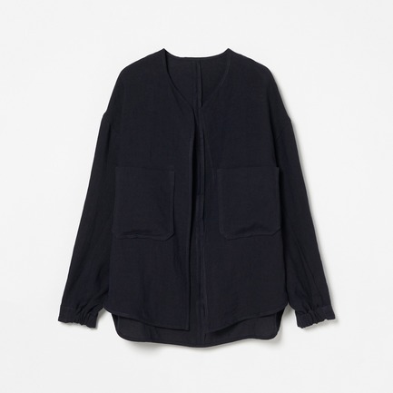 NEW DUNGAREES LINEN NO-COLLAR JK