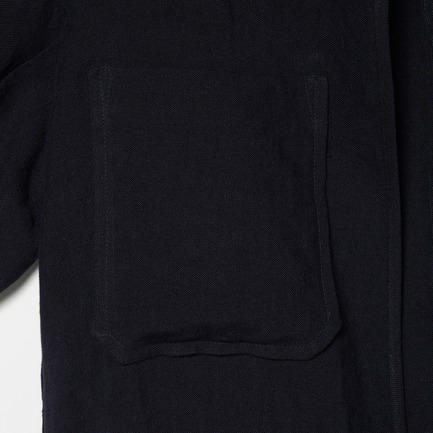 NEW DUNGAREES LINEN NO-COLLAR JK 詳細画像 ネイビー 4