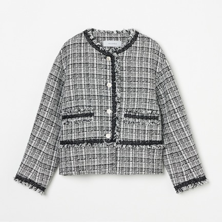 BLADE EDGE SLUB MIX TWEED JACKET