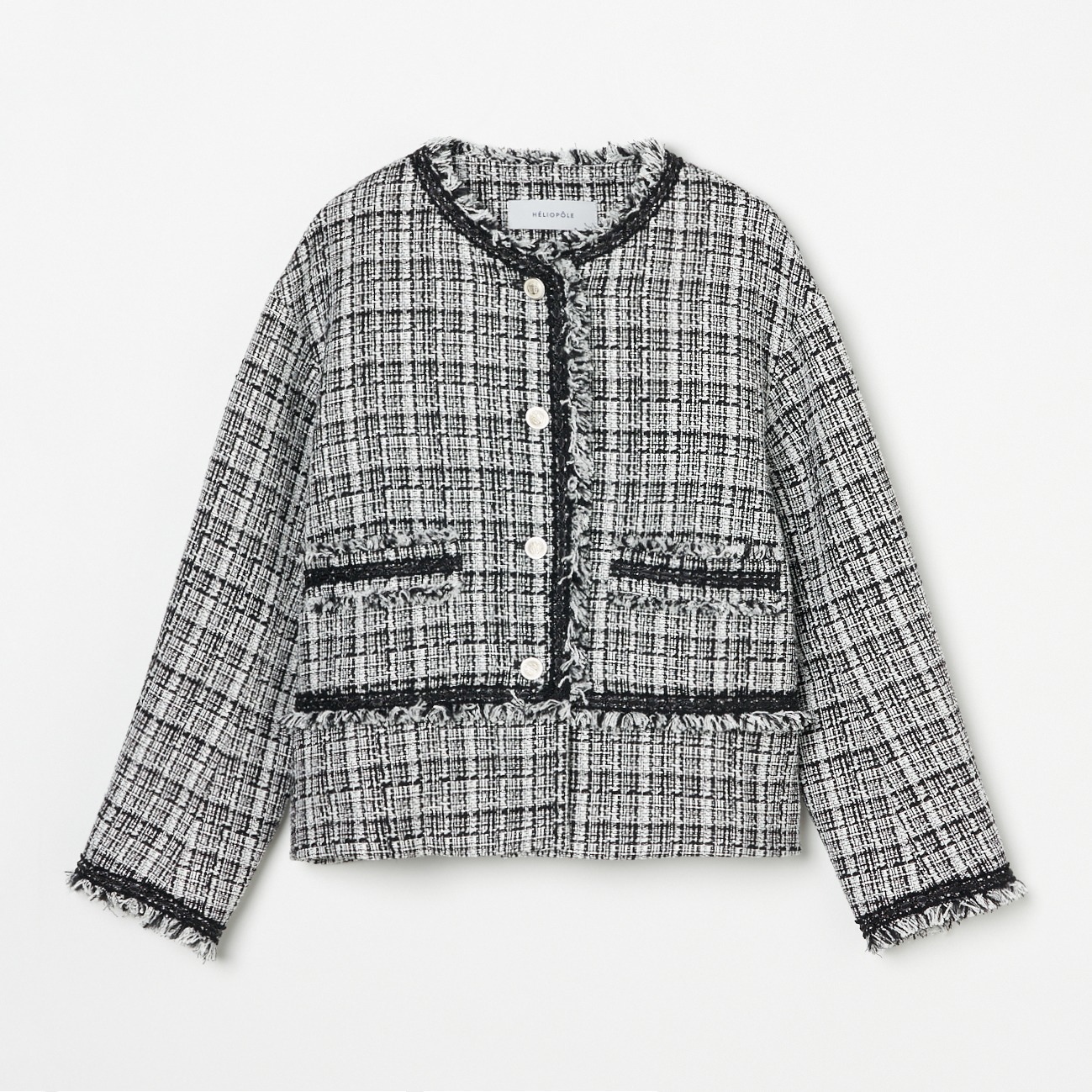 BLADE EDGE SLUB MIX TWEED JACKET｜HELIOPOLE｜HÉLIOPÔLE（エリオ ...