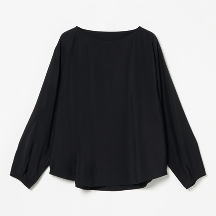 RAYON POPLIN PIPING TEE BL