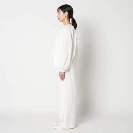 RAYON POPLIN BACK GATHER BL 詳細画像 ホワイト 2