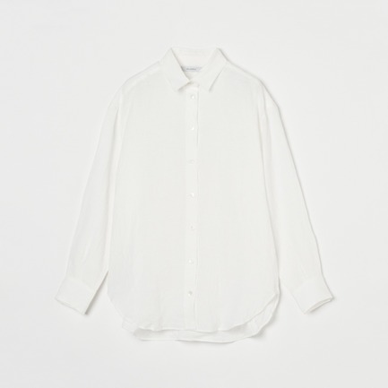 FRENCH LINEN WASHER SHIRT 詳細画像 ホワイト 1