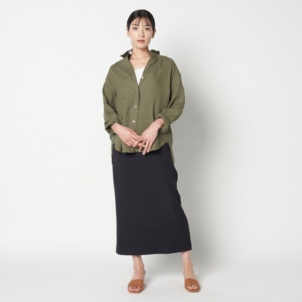 FRENCH LINEN WASHER SHIRT 詳細画像 ホワイト 10