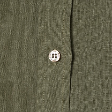 FRENCH LINEN WASHER SHIRT 詳細画像 ホワイト 5