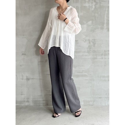 ECO BOUCLE EASY PANTs 詳細画像 ミディアムグレー 12