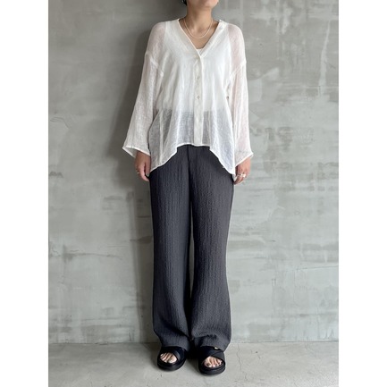 ECO BOUCLE EASY PANTs 詳細画像 ミディアムグレー 14