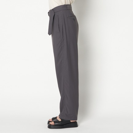 STUNNER TWILL BELTED PANTs 詳細画像 チャコールグレー 2