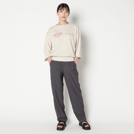 STUNNER TWILL BELTED PANTs 詳細画像 チャコールグレー 4