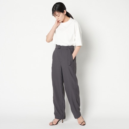 STUNNER TWILL BELTED PANTs 詳細画像 チャコールグレー 6