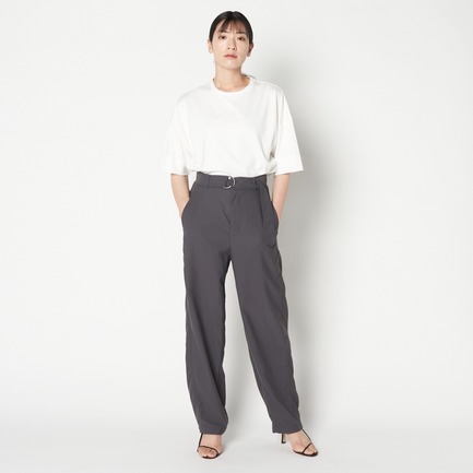 STUNNER TWILL BELTED PANTs 詳細画像 チャコールグレー 7