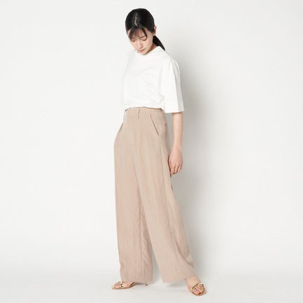 VINTAGE POPLIN STRAIGHT PANTs 詳細画像 ベージュ 8